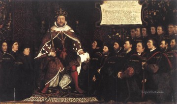  Enrique Pintura - Enrique VIII y los barberos cirujanos renacentistas Hans Holbein el Joven